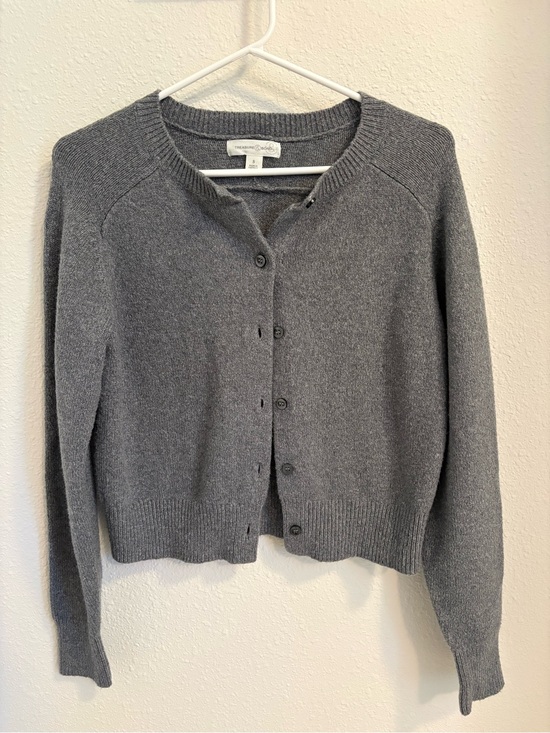Treasure & Bond Sweaters - Treasure & Bond Crewneck Cardigan